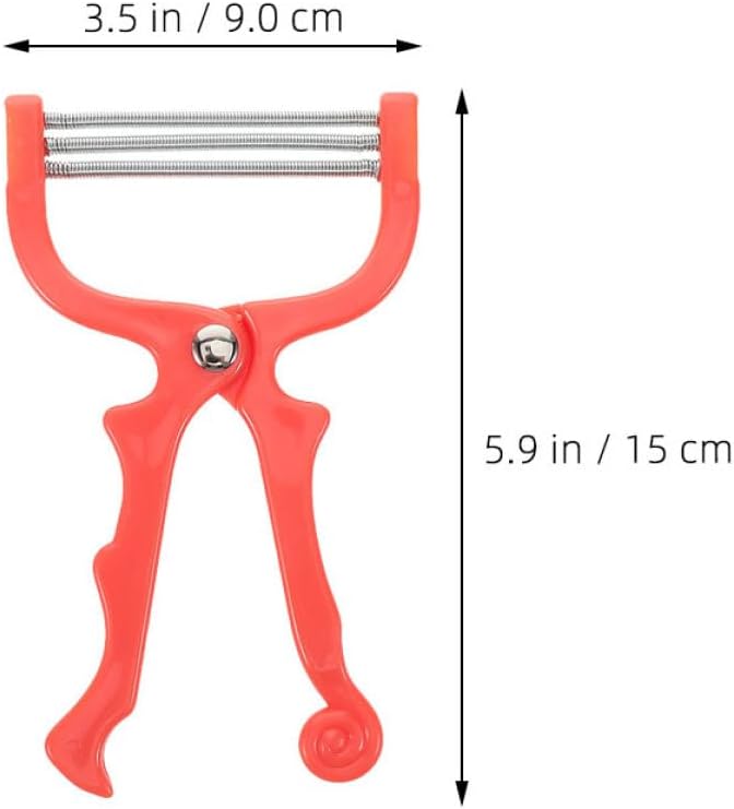 Cabilock 2pcs Manual Facial Hair Remover Spring Epilator Tool for Women Upper Lip Chin Cheek - Image 2